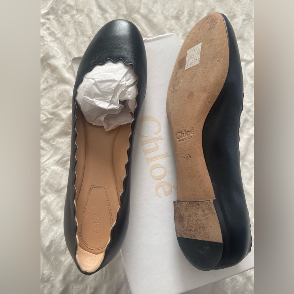 Chloe flats. Worn once